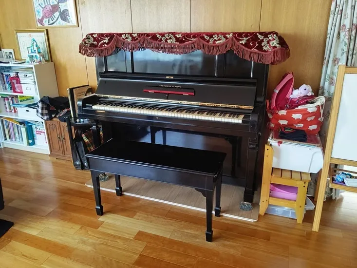 1930年製のスタインウェイピアノK型
